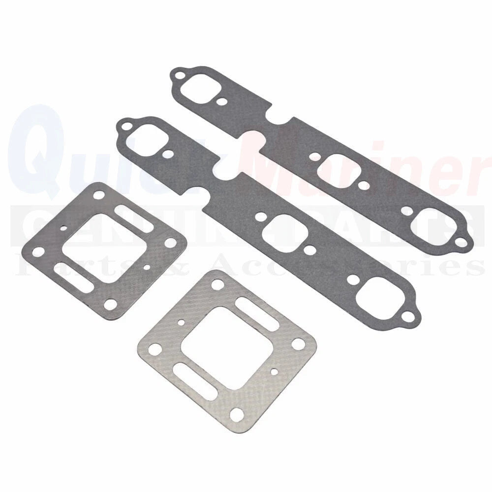 Exhaust Mounting Seal Kit with Gasket for Mercruiser 4.3L V6 (1990–2023) 27-99757 27-41813