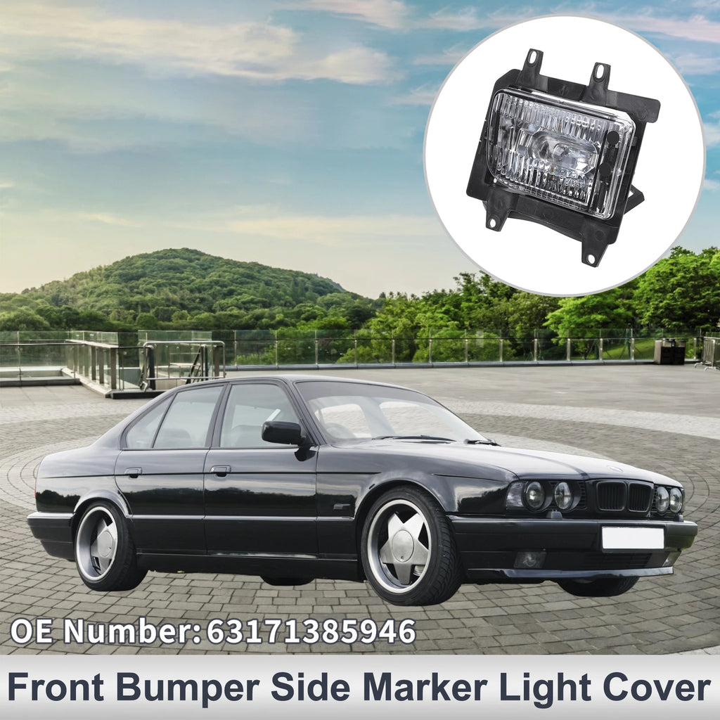 Right Front Bumper Side Marker Light Cover for BMW E30 (1982–1994) No.63171385946