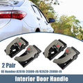 Interior Door Handle Pair Left Right Replacement for Hyundai Tucson (2005–2009)