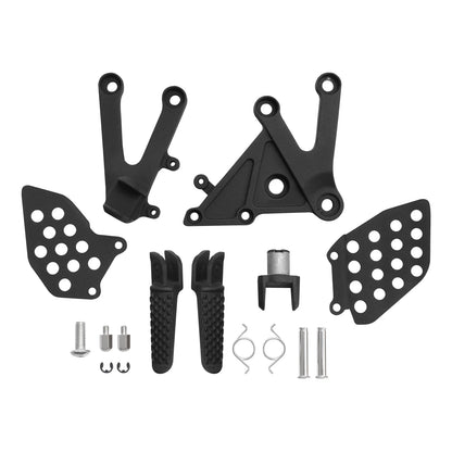Front Rider Footpegs for Honda CBR600RR (2003–2006) Sand Black