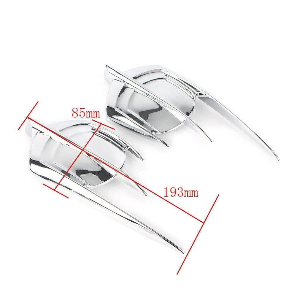 Chrome Fairing Emblem Cover Trim for Honda Goldwing GL1800 (2012–2017)