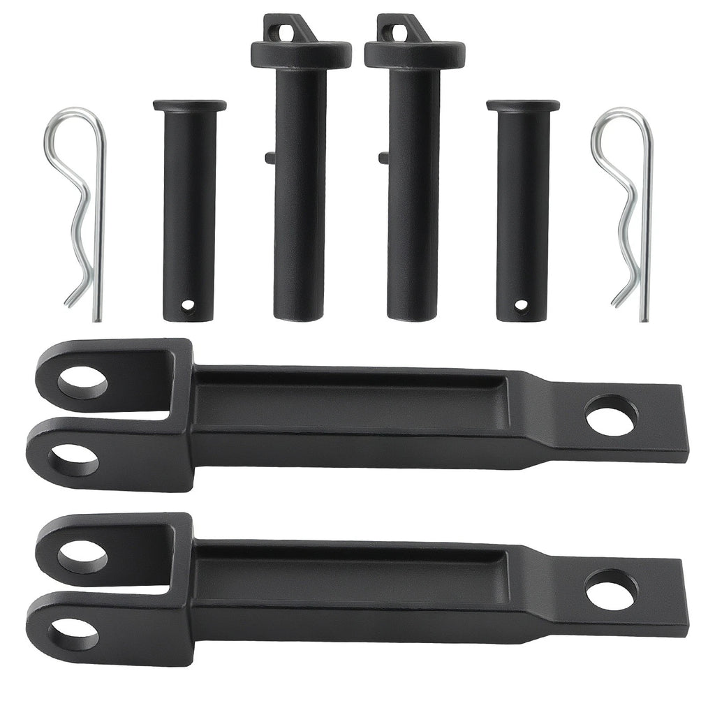 2pcs Towing Hook with Pull Pin & Frame Pin Kit for Kenworth 384/386 (2005–2023)
