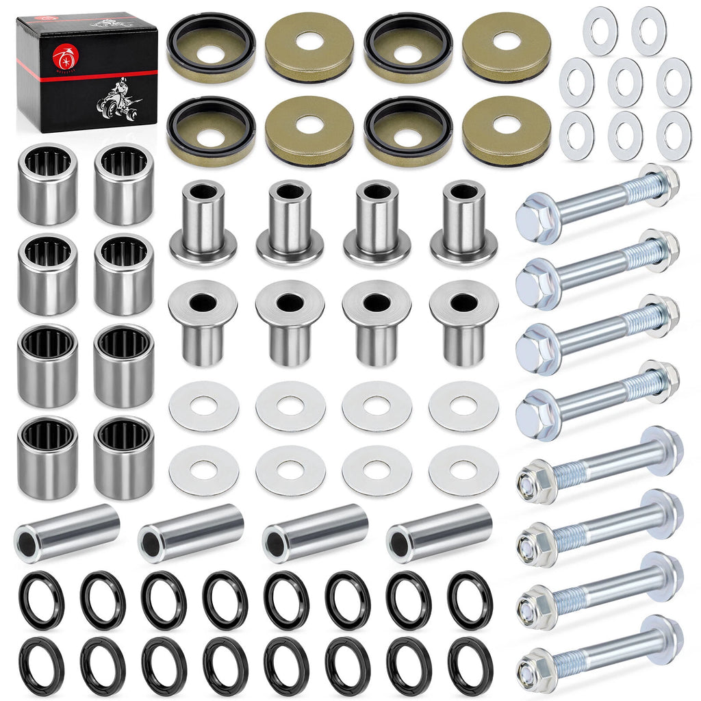 Upper & Lower A Arm Bushings Seals Kit for Suzuki Z400 LTZ400 (2003–2009)