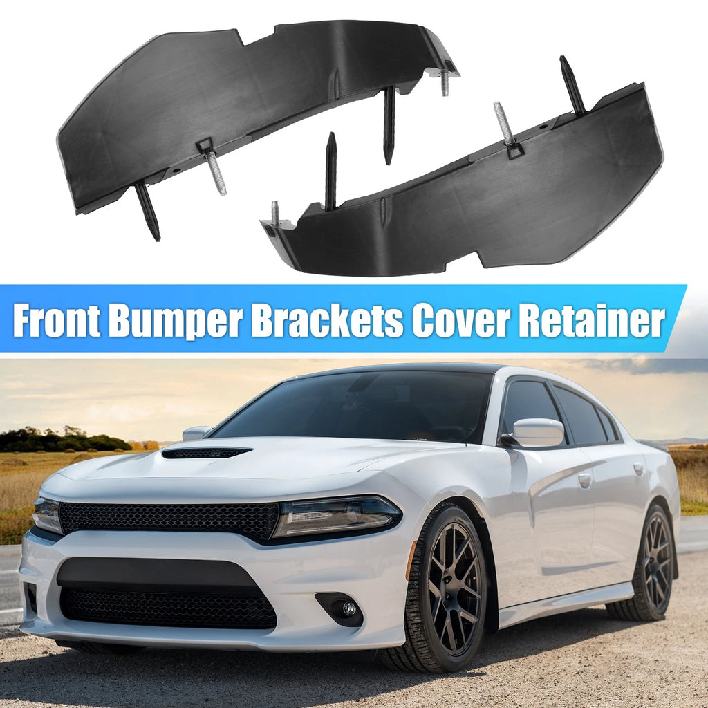 Front Bumper Support Brackets Cover Kit for Dodge Challenger (2015–2021)