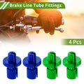 Clutch Brake Cable Adjuster Screws Kit for M10 Motorcycle (Blue) (2010–2025)