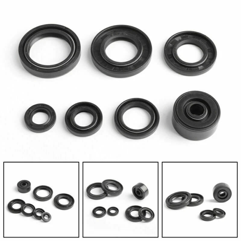 Engine Cylinder Oil Seal Rebuild Kit for Yamaha TZR125 TZR125R (1987–1997) T9