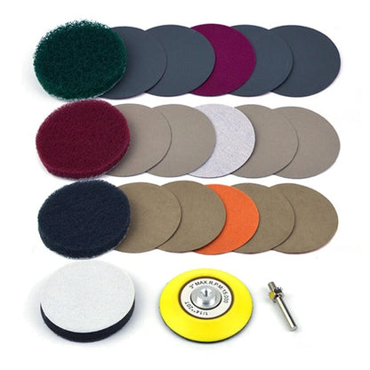 Sandpaper Pad Kit Set for Polishing and Repairing