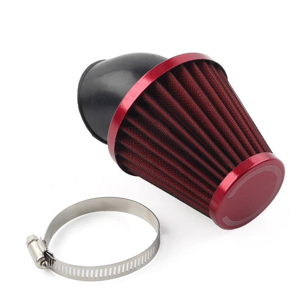 48mm Air Intake Filter Cleaner Rubber Bend for Motorcycle