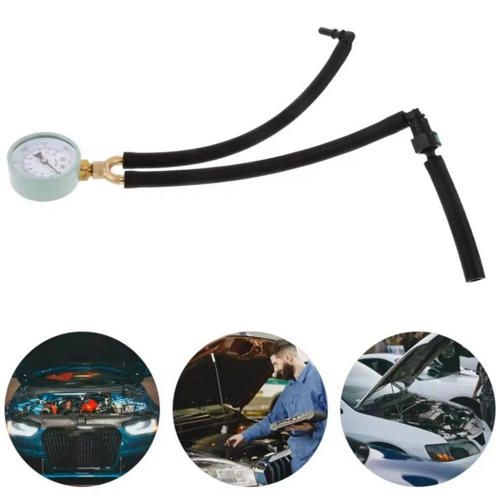 Fuel Pressure Gauge 0-150 PSI Quick Connect for Car Fuel System