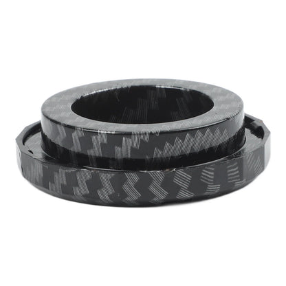 Carbon Fiber Engine Start Stop Button Cover Rotary Switch for Automotive Use