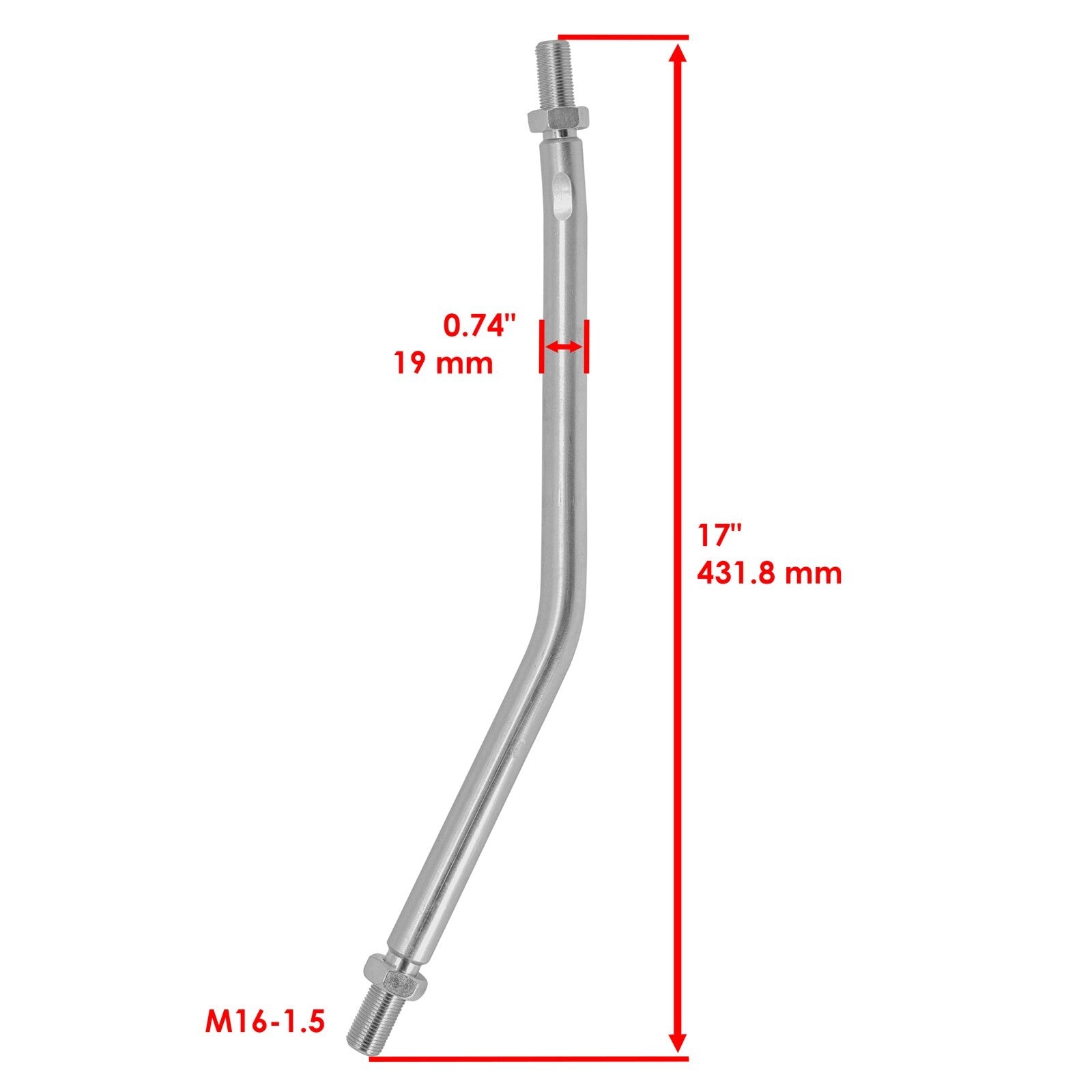 Drag Link Replacement for John Deere GT225 GT235 GT245 (2006–2018)