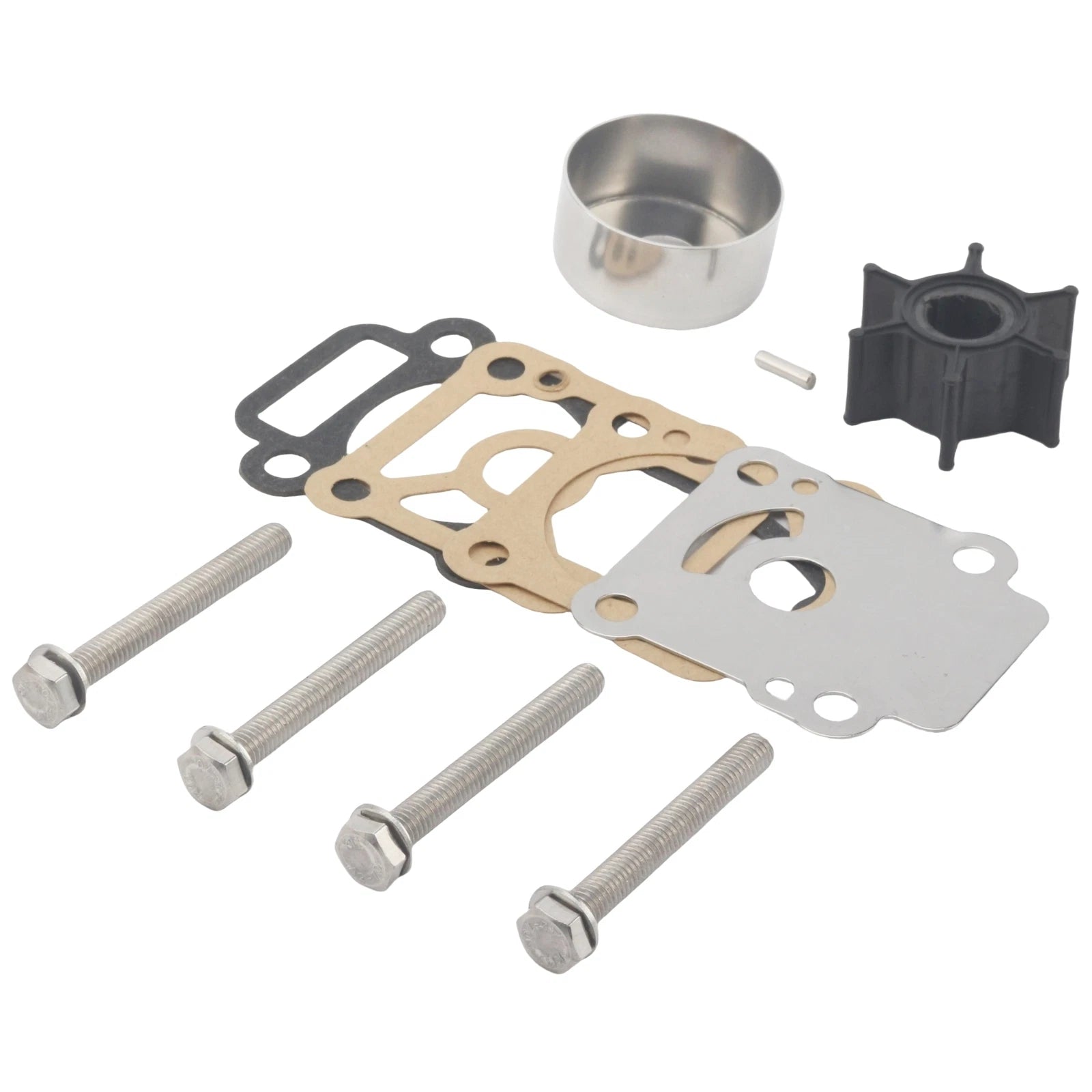 Water Pump Repair Service Kit for Mercury Mariner 8 9.8 HP (803748Q01, 803748K01)