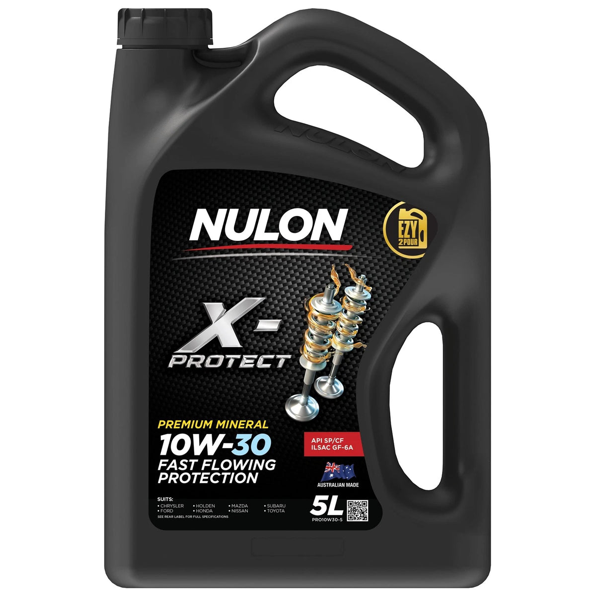 Nulon X-Protect 10W30 Engine Oil 5L PRO10W30 for Fast Flowing Protection