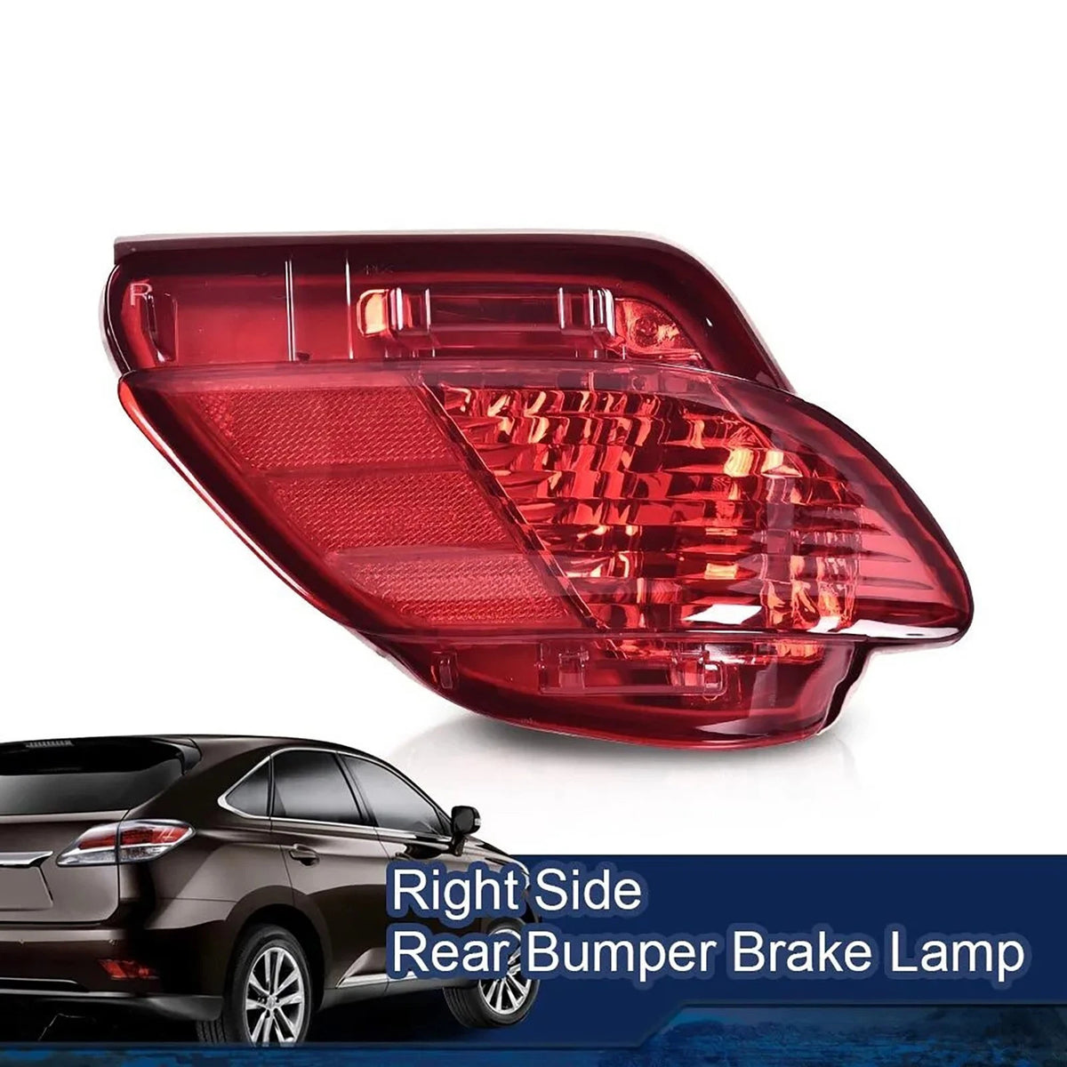 Rear Bumper Light Brake Lamp Right for Lexus RX270 RX350 RX450H (2009–2015)