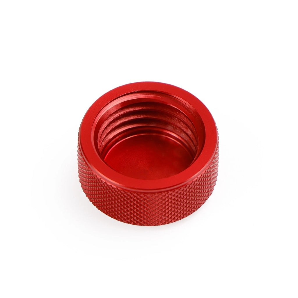 CNC Red Coolant Reservoir Cap for Ducati Hypermotard 821 939 950 SP (2013–2023)
