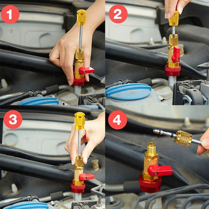 Efficient R134A Valve Core Installer for Automotive Air Conditioning Needs