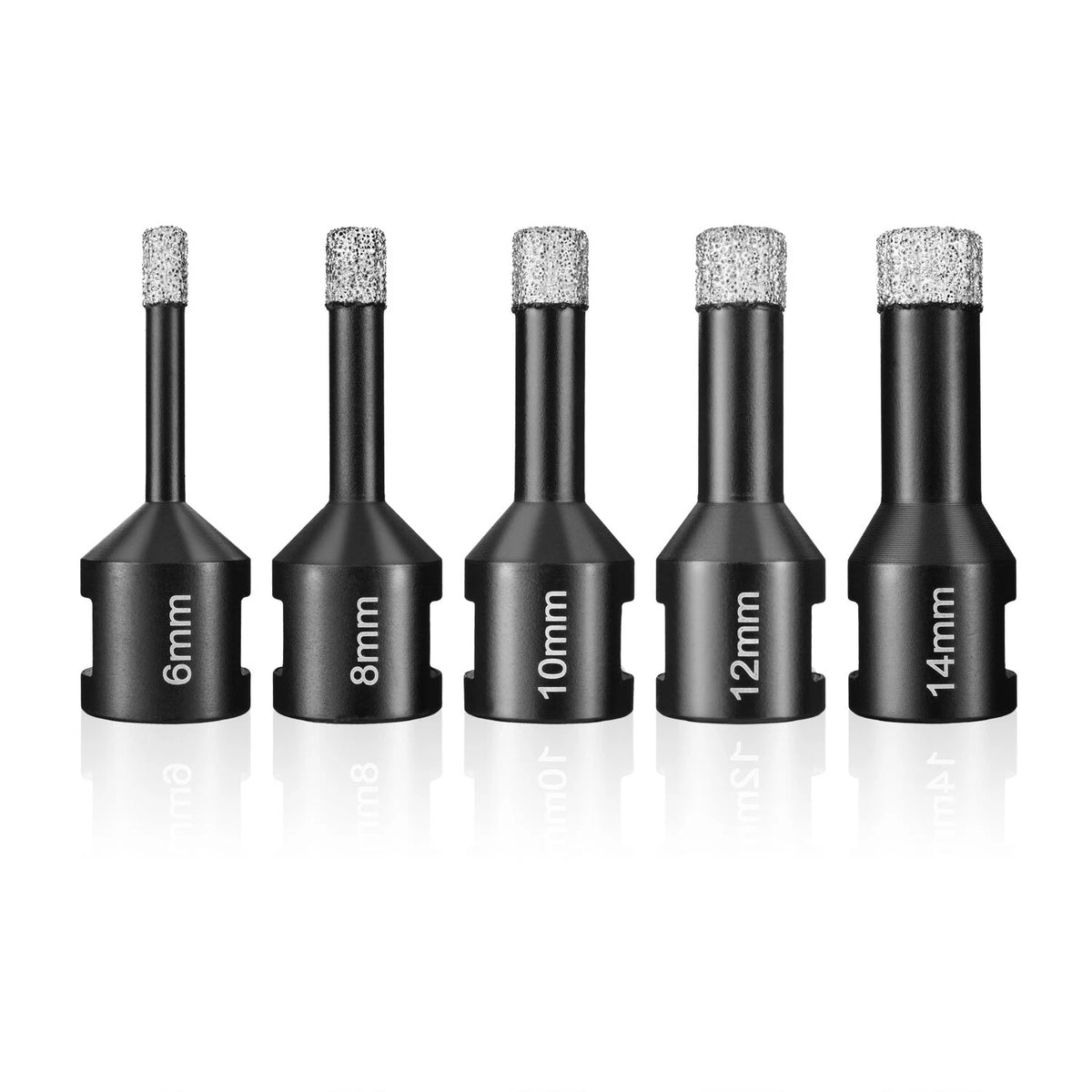 M14 Brazed Diamond Dry Drill Core Bit for Tile Porcelain Marble Granite
