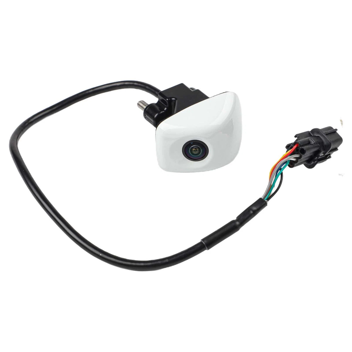 White Rear View Backup Camera for Hyundai i20 (2010–2020)
