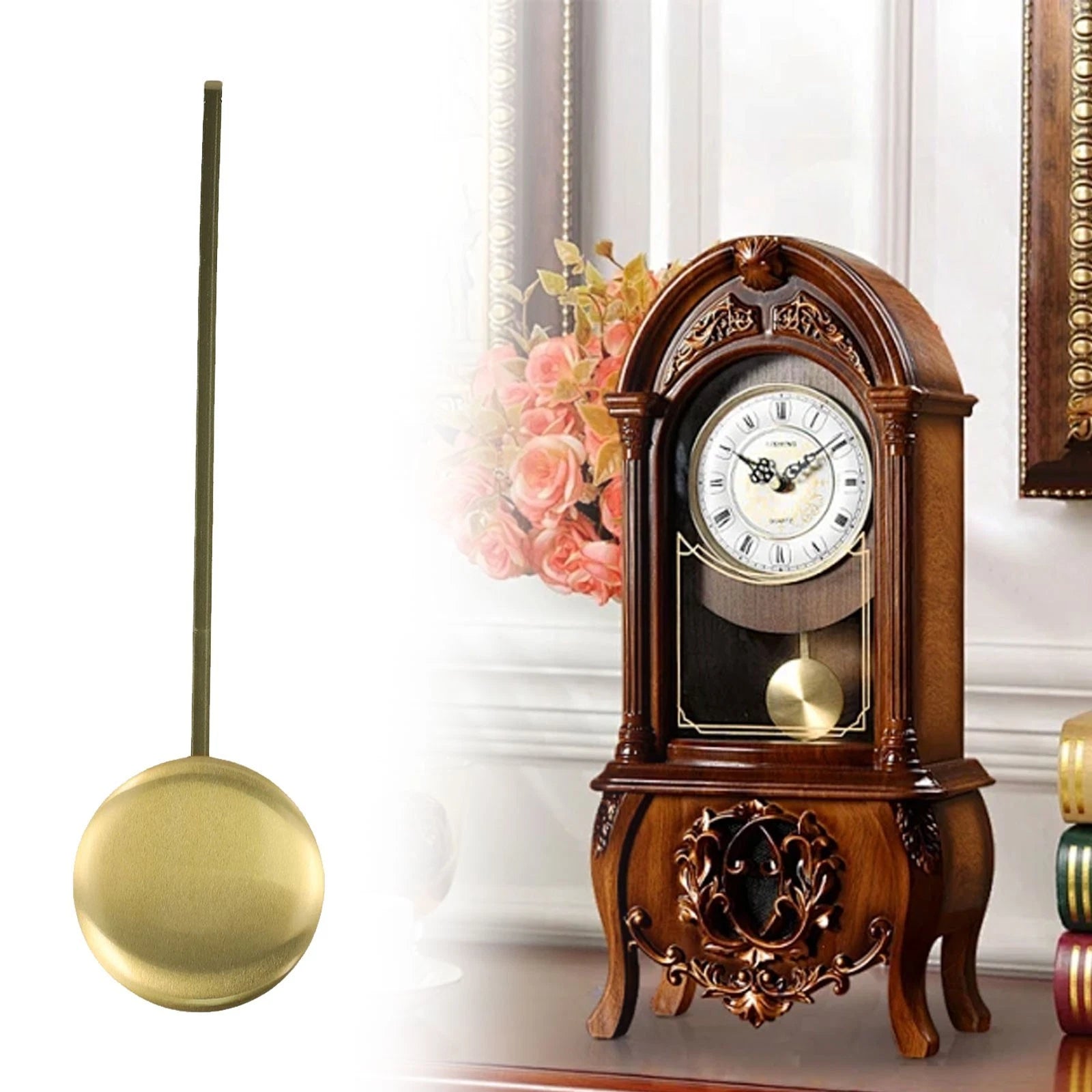 Brass Pendulum Replacement for Wall Clock