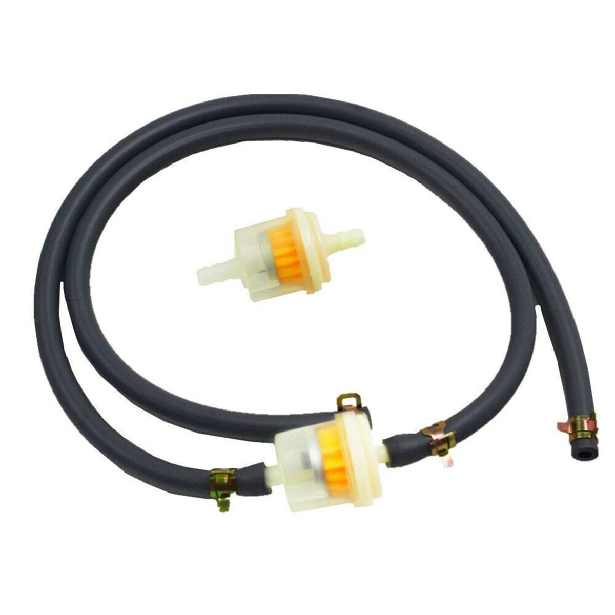 2X Fuel Filters & 2X Fuel Line Hoses for