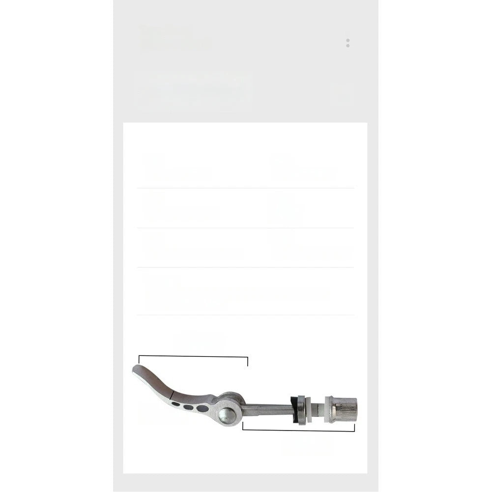 Fast-Adjust Seatpost Lever for Standard Seat Posts Up to 33.9mm