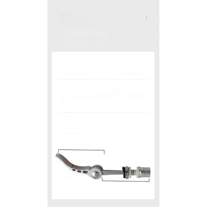 Fast-Adjust Seatpost Lever for Standard Seat Posts Up to 33.9mm