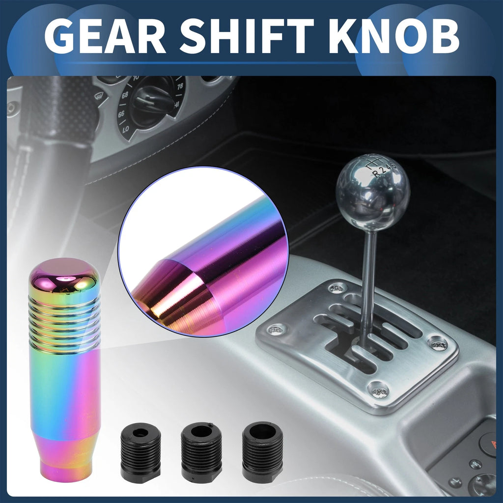 Shift Knob with 3 Adapters for Universal Fit (Automatic/Manual)