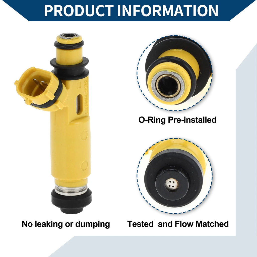 Fuel Injector Replacement for Mazda RX-8 Base 1.3 (2004–2008) 1 Piece Yellow