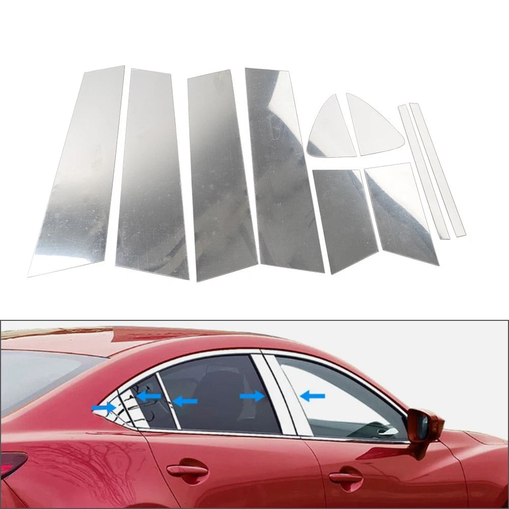 Pillar Posts Door Side Window Cover Trim for Mazda 6 (2014–2021)