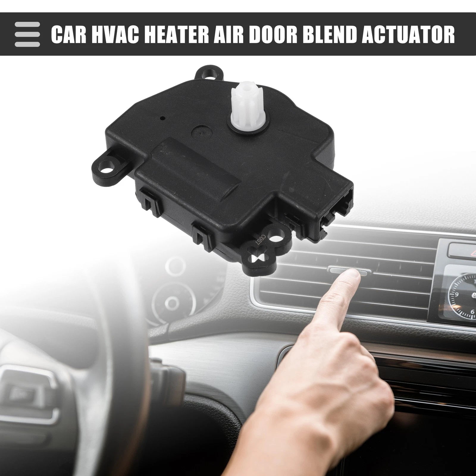 HVAC Heater Blend Air Door Actuator Replacement for Dodge Durango (2011–2024)