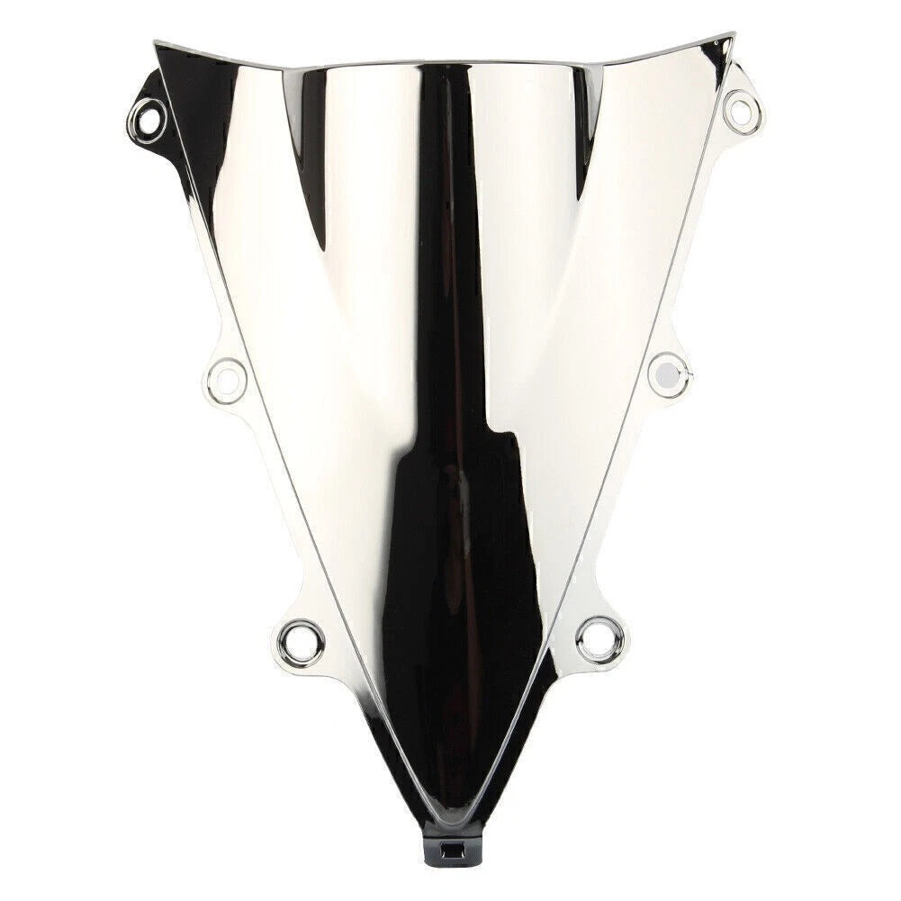 Double Bubble Windshield for Honda CBR 300R (2014–2019) Silver
