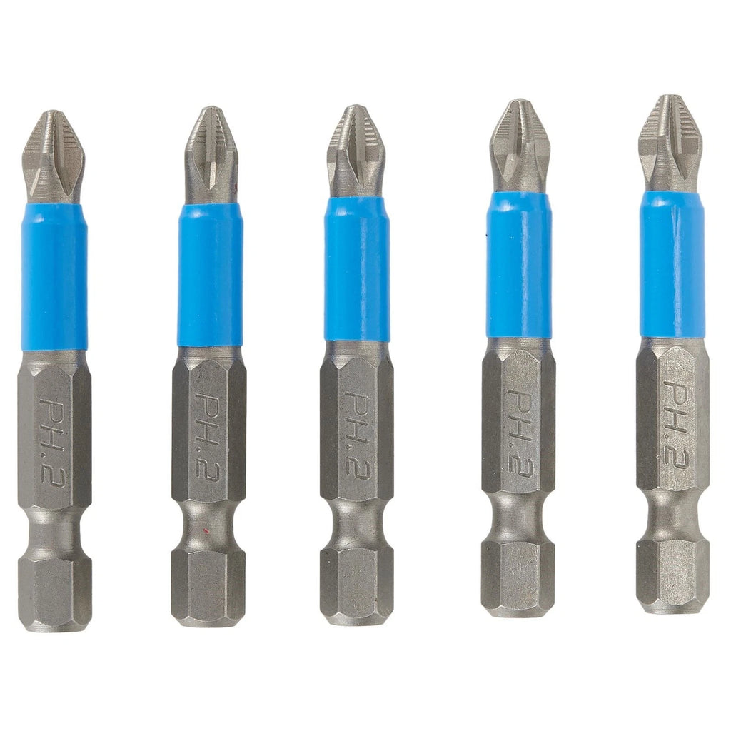 1/4 Inch Screwdriver Bits for Hand Tools (Blue/Silver)