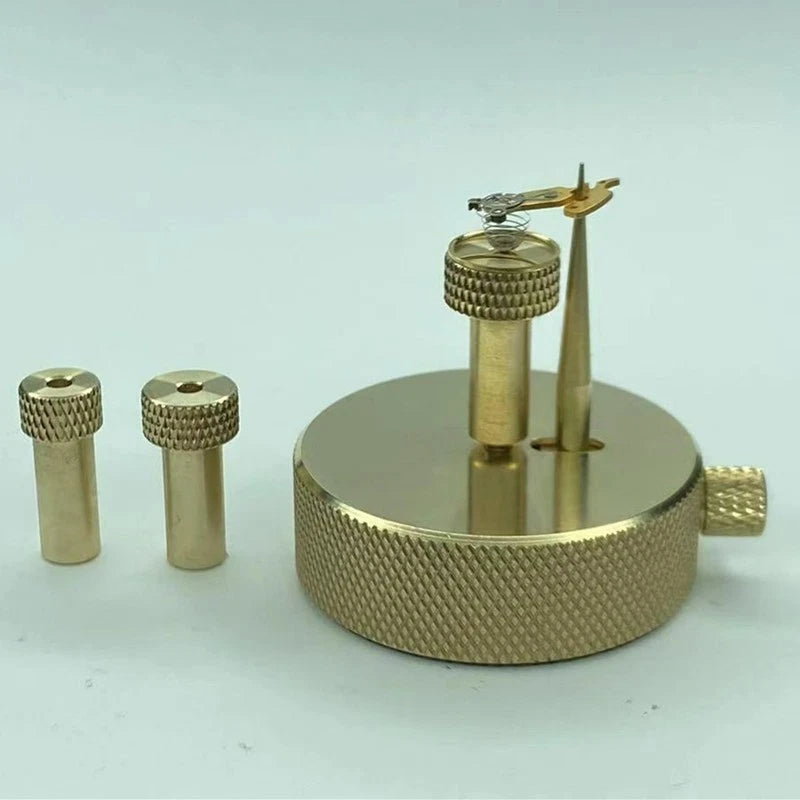 F31415 Brass Stand Tool for Watch Balance-Cock (Adjustable 8mm 9.5mm 11mm)