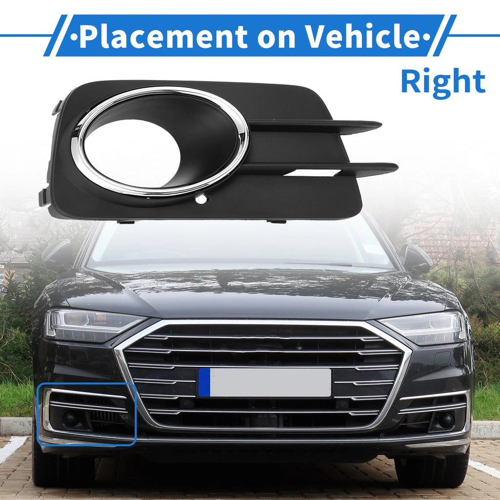 Front Right Fog Light Grill Replacement for Volkswagen Tiguan (2010–2012)