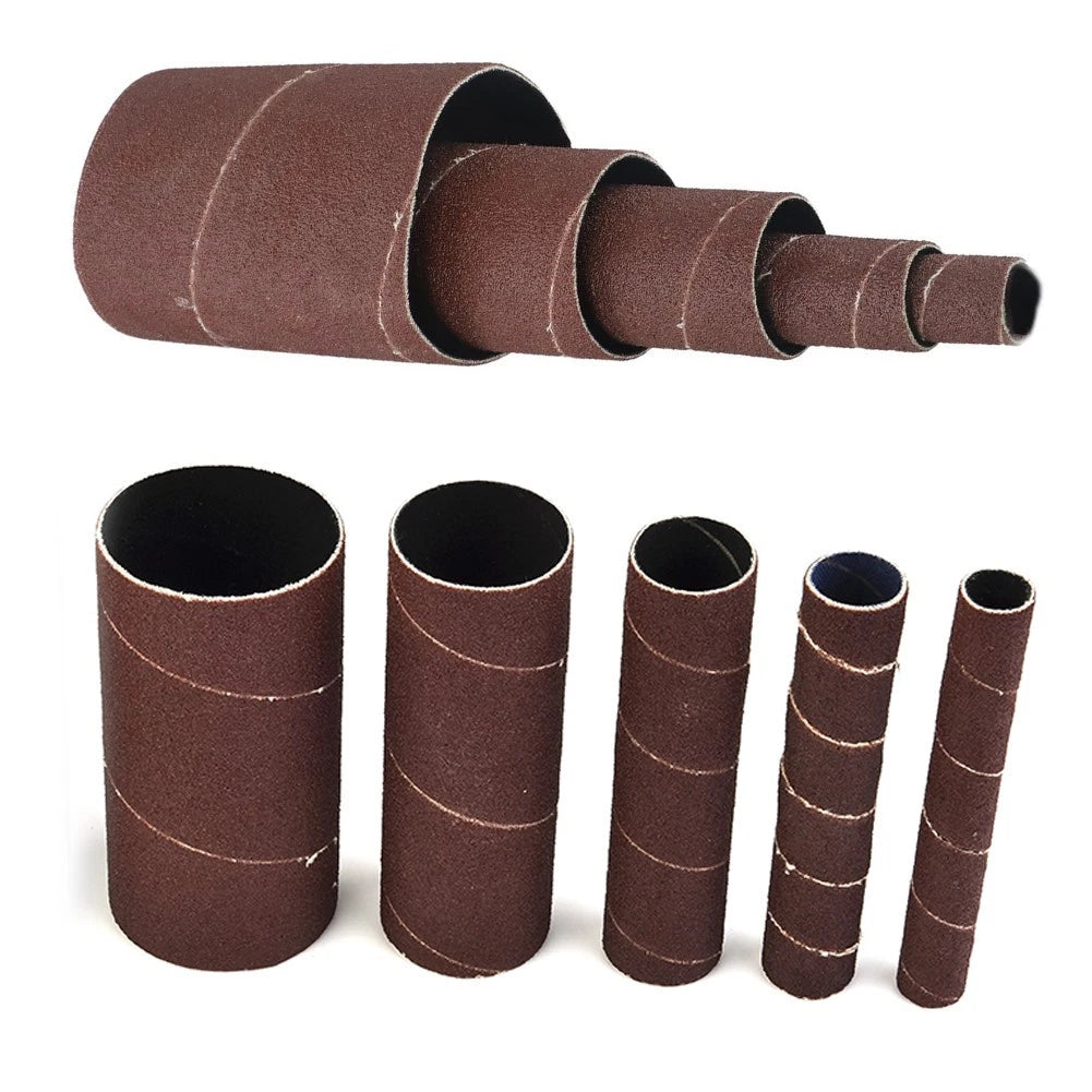 Sanding Sleeves for Oscillating Spindle Sander Set of 5 Various Grits
