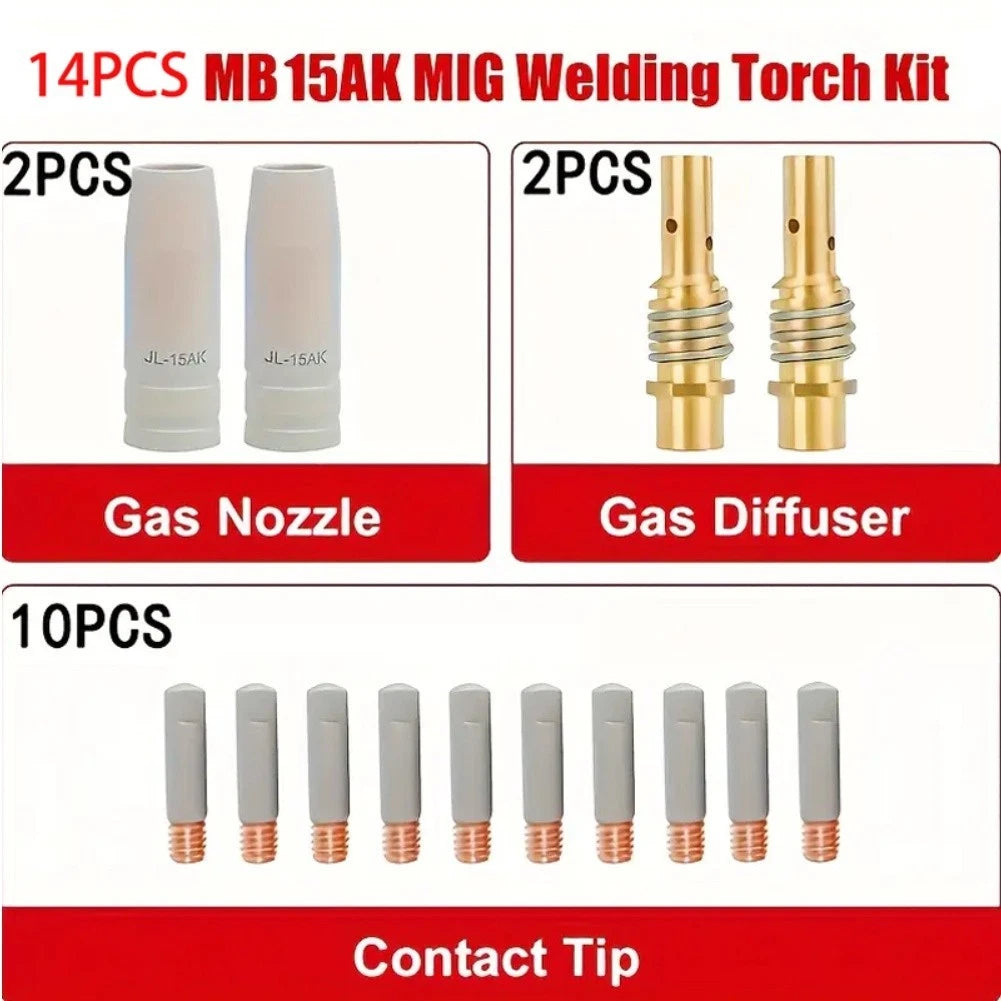Welding Shield Nozzle for MB15AK (08 10 12mm)