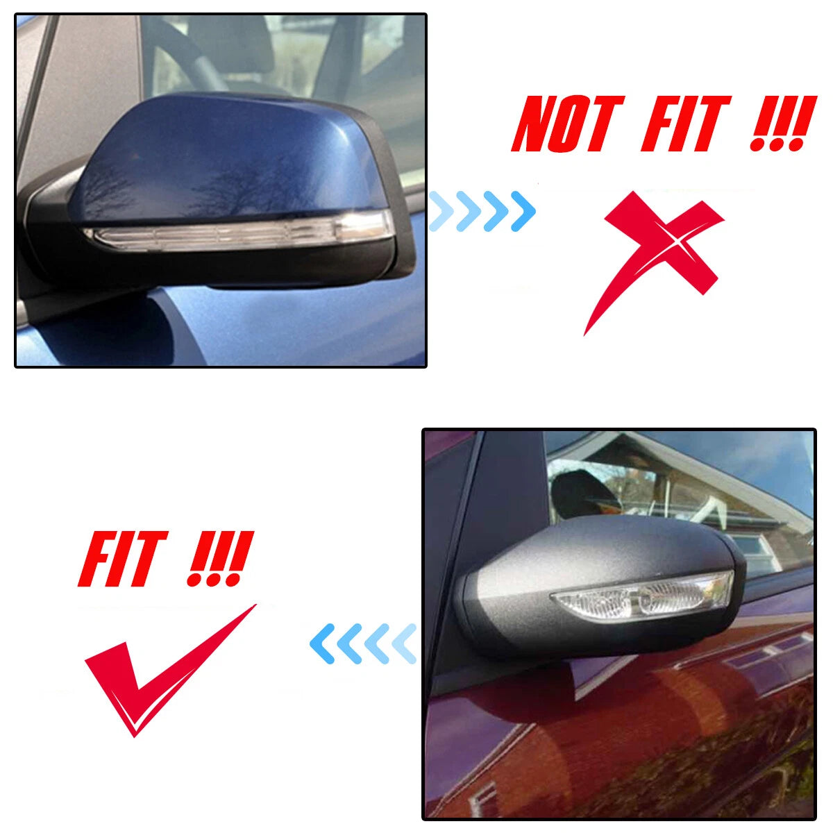 LED Sequential Side Marker Turn Signal Light Indicator for W169 A-Class (2005)