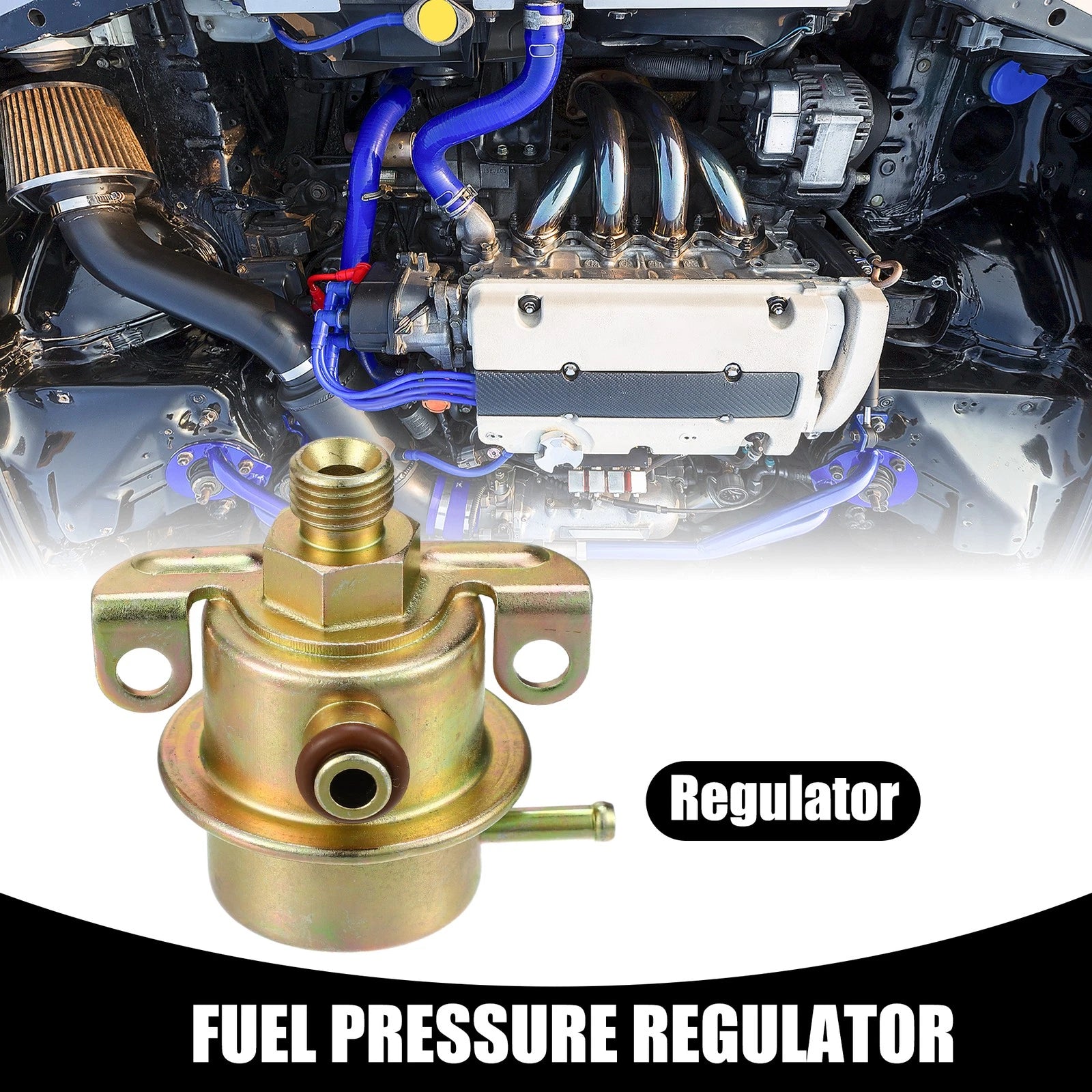 Fuel Injection Pressure Regulator for Ford Ranger (1991–1998) Bronze Tone