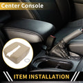 Center Console Cover Replacement for Chevrolet Silverado Microfiber Beige (2014–2018)