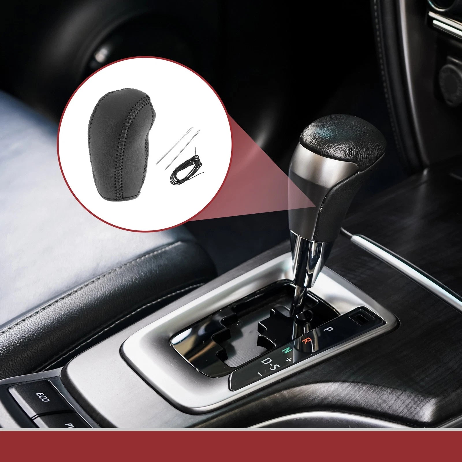 Gear Shift Knob Cover Replacement for Subaru Forester (2014–2017)