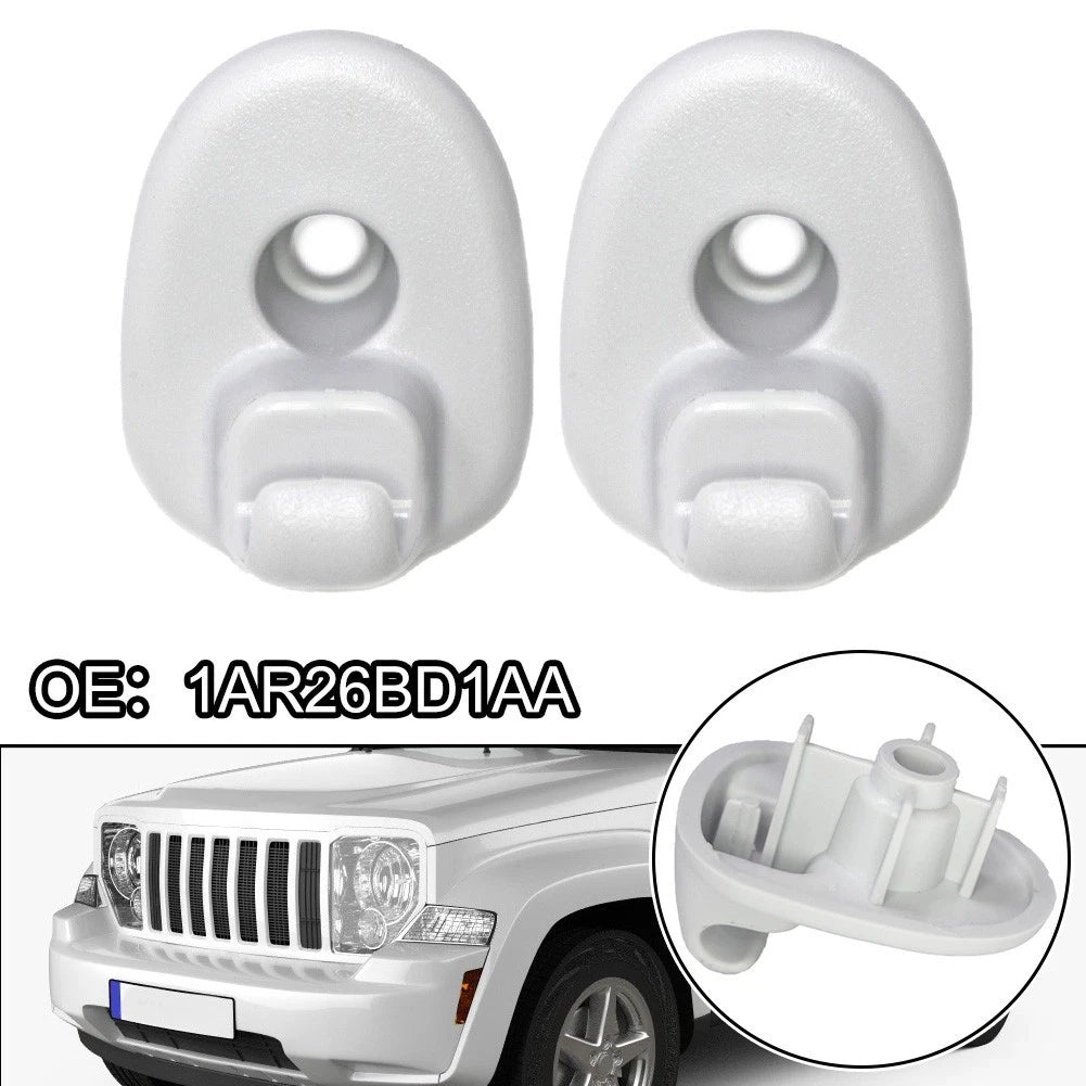 Sun Visor Clip Retainers for Jeep Dodge Vehicles (Compatible)