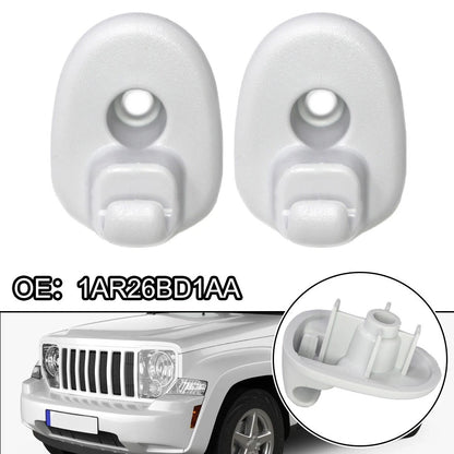 Sun Visor Clip Retainers for Jeep Dodge Vehicles (Compatible)