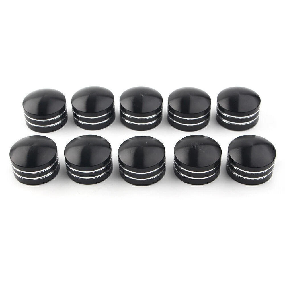 10x Inner Schrauben Motor Bolt Topper Caps for Harley