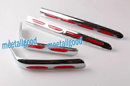 Chrome Lower Saddlebag Bars for Honda Goldwing GL1800 (2001–2011)