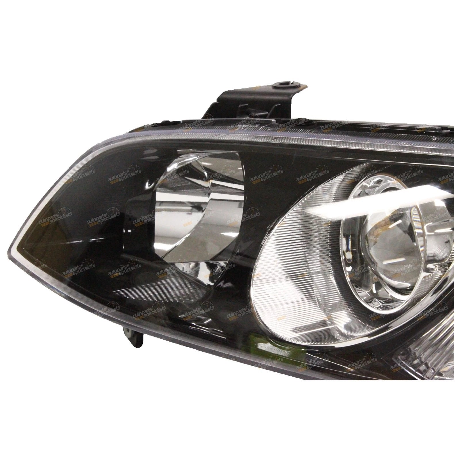 LH Black Projector Headlight for Holden Commodore VE Series 2 (2010–2013)