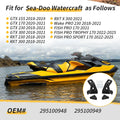 Front Left & Right Side Support Mount Kit for Sea-Doo Wake PRO (2017–2023)