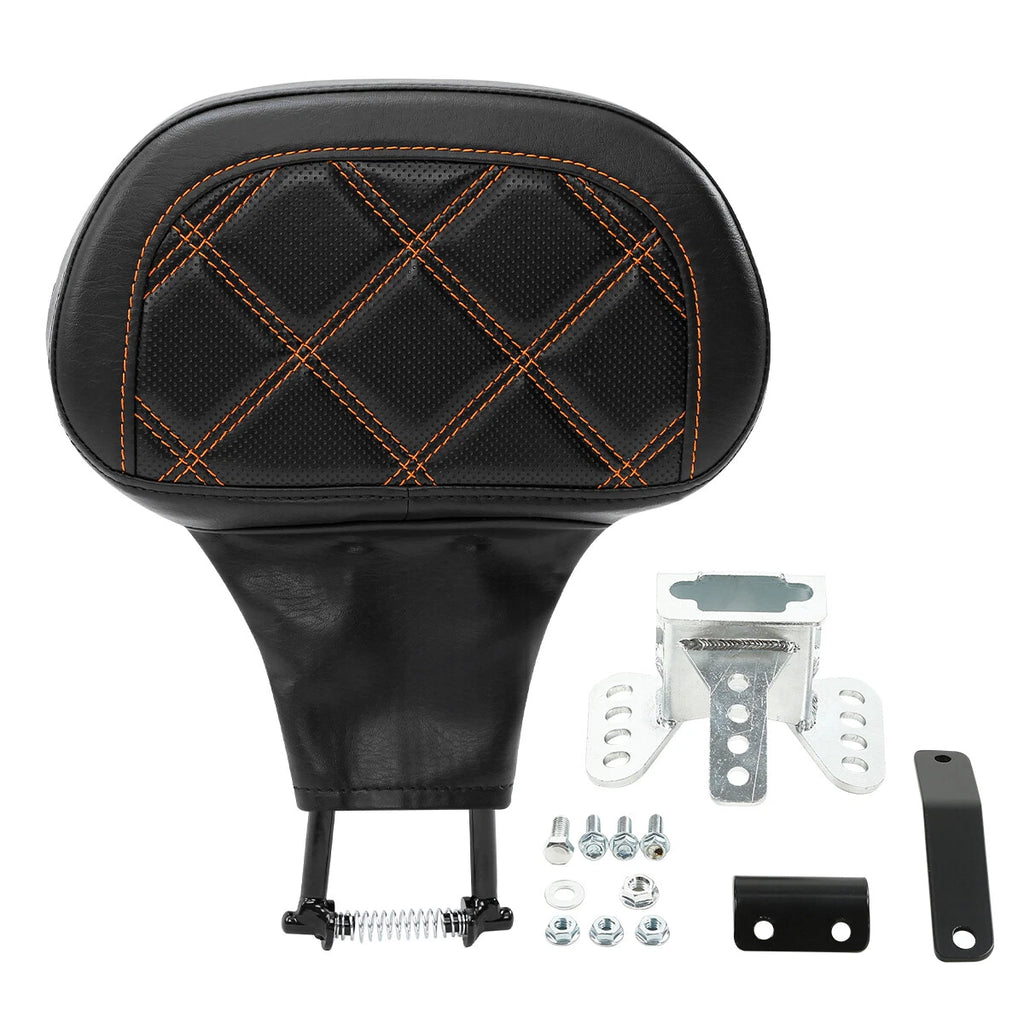 Driver Backrest Pad for Harley Touring Electra Street Road Glide (1988–2023)