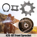 Front Engine Sprocket 20mm 10T Replacement Set for Dirt Bike Mini Bike (2000–2020)