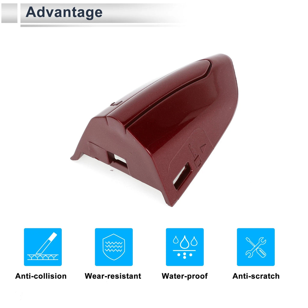 Front Left Door Handle End Cap for Ford Mondeo Edge Taurus (2013–2020) ABS Red