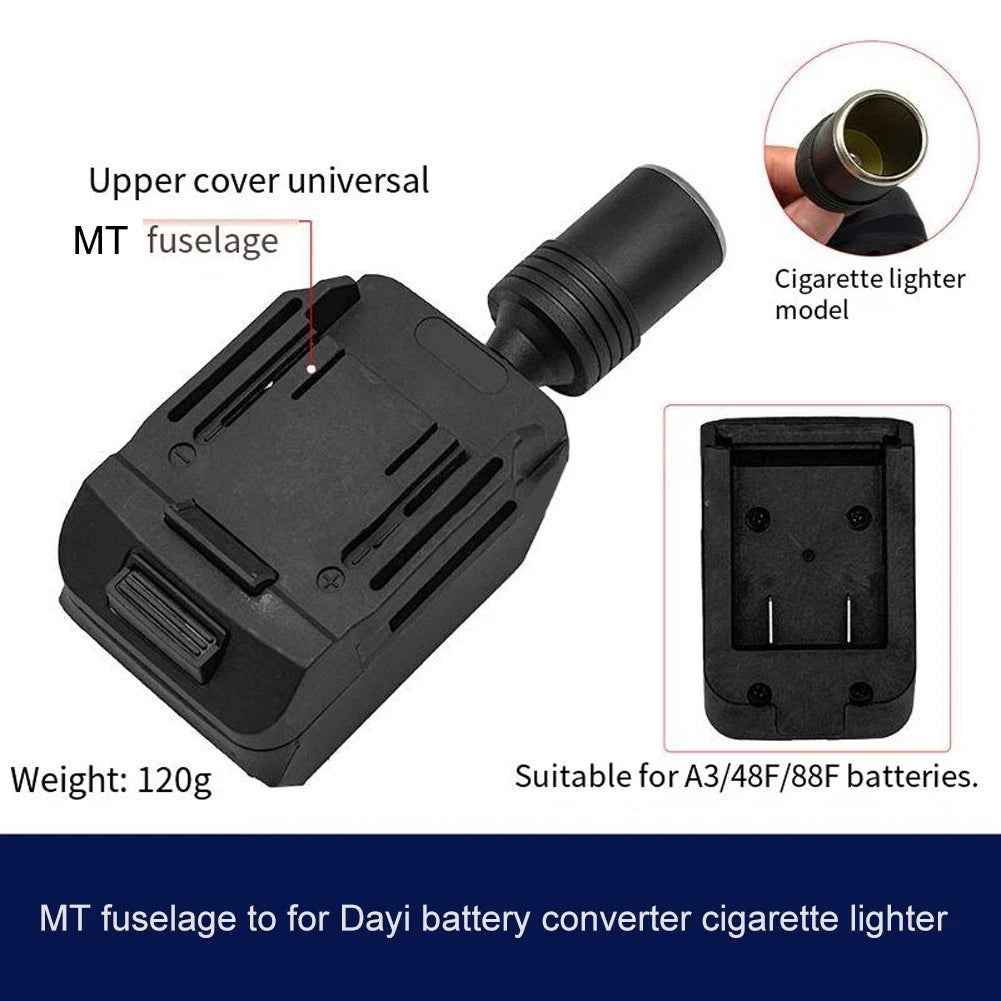 18V Li-ion Battery Adapter Converter with Igniter Port for Safe Power Supply